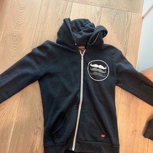 Aviator nation zip up hoodie